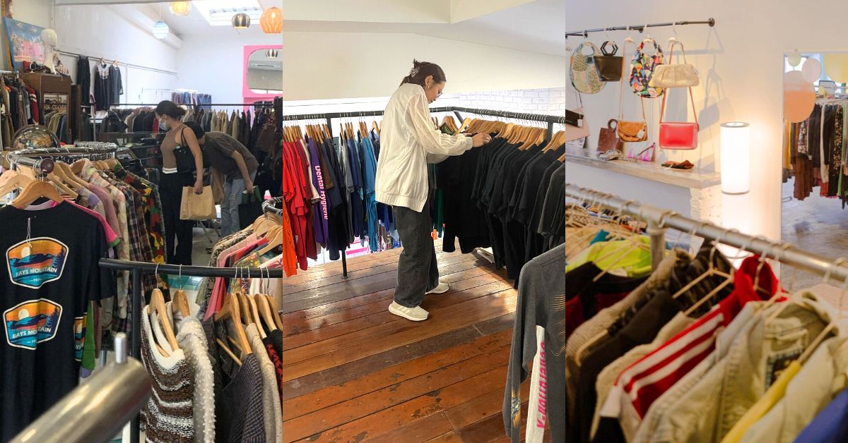 These 4 M’sian thrift shops are making sustainable fashion trendy with their curated clothes