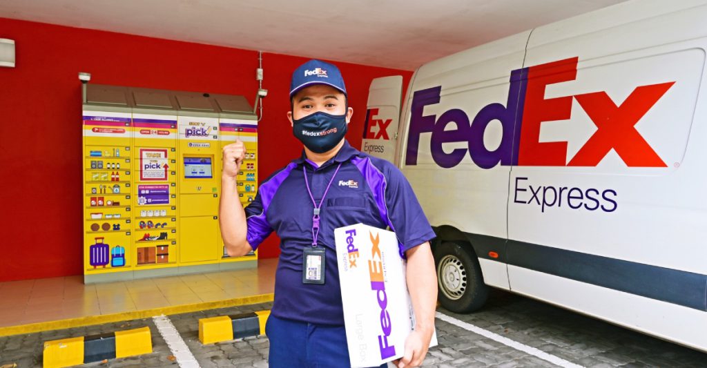 FedEx Pick locker
