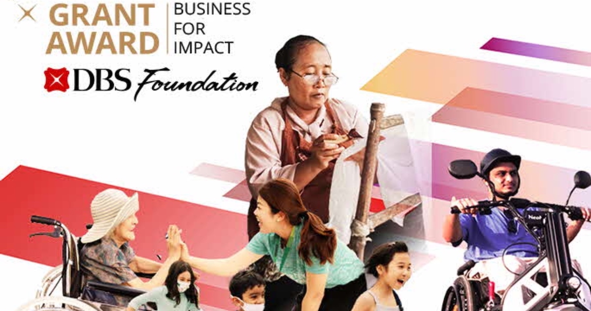 dbs foundation business for impact grant award