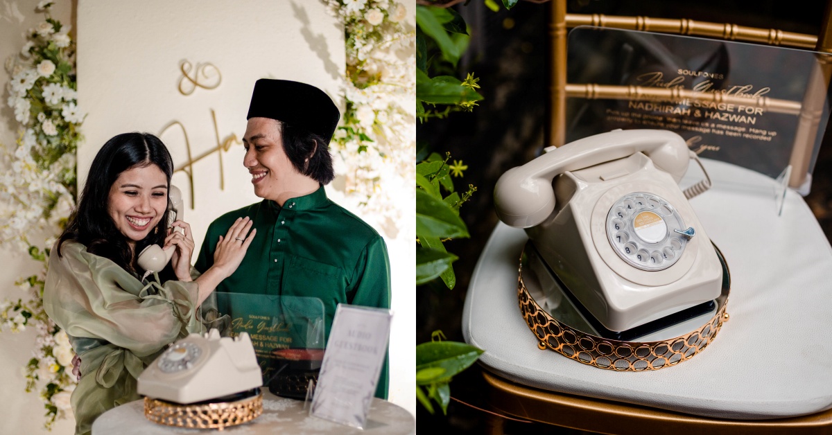 Revamping the guestbook in M’sia, this biz lets wedding guests record voice notes instead