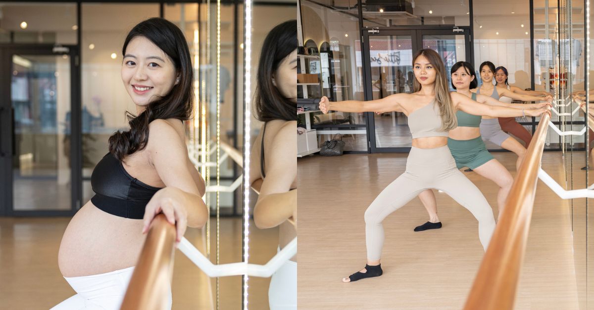 Barre isn’t popular here, so she quit her UK job to open a studio in Bangsar for the workout