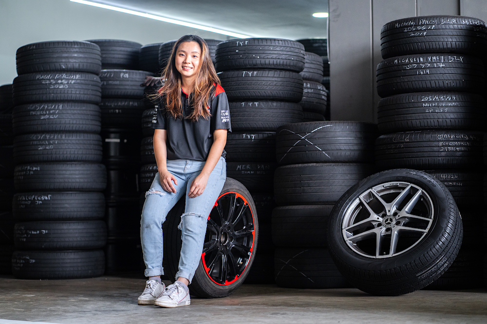 Cordillia Tan, 2nd-generation owner of Pitstop Tyres