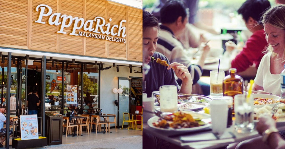 PappaRich, cadena de restaurantes de Malasia con sucursales en el extranjero
