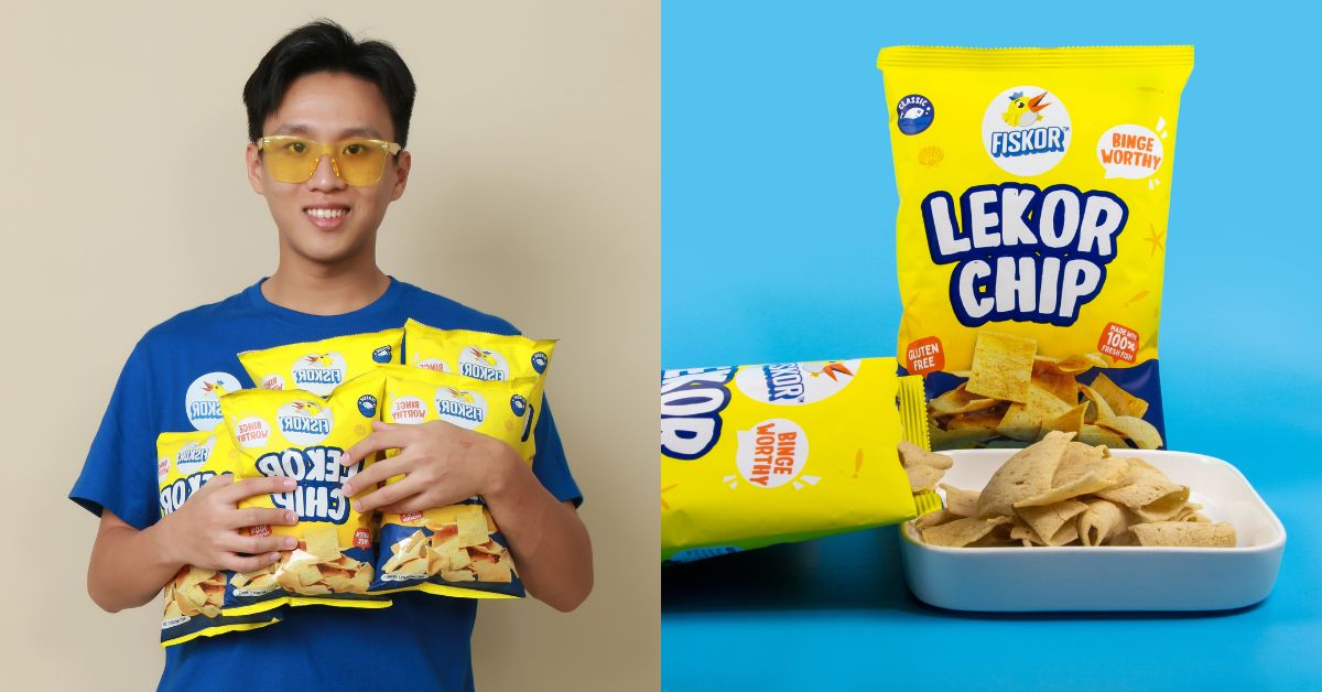 This 23 Y/O started a lekor chips brand aiming to make the Malaysian fish snack go global