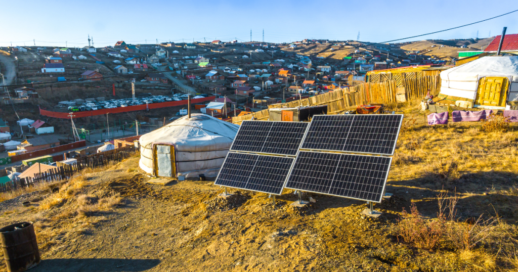 ureca mongolia solar panels