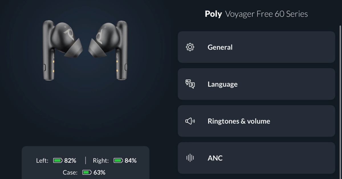 Review] HP Voyager features & Poly 60+ Free UC sound earbuds