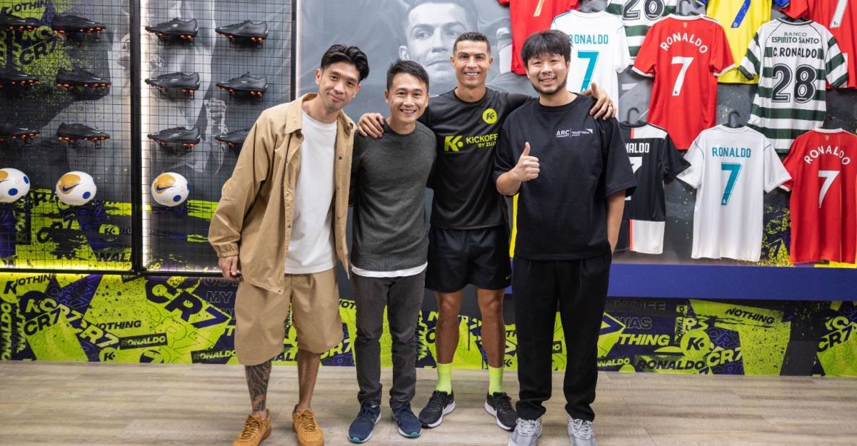 Kiat Lim, Cristiano Ronaldo unveil football app – fans can play in real-time during matches