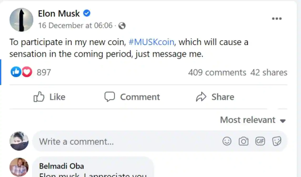 elon musk muskcoin