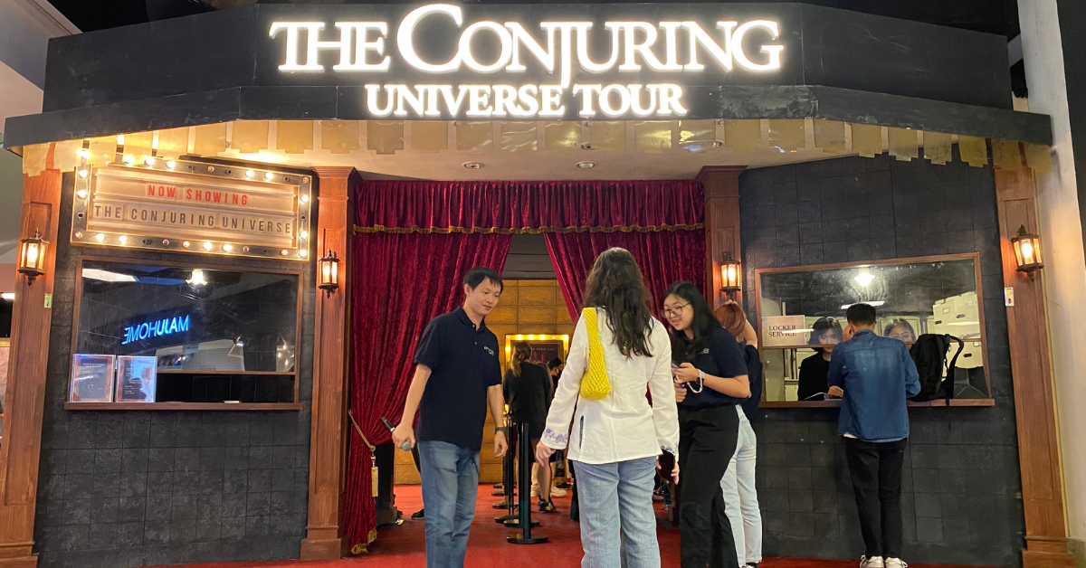 the conjuring universe tour about