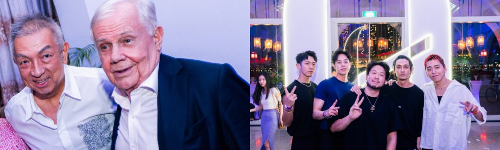 ARC community private event, guests include Peter Lim, Jim Rogers, Taiwanese celebrities and personalities Kai Ko, MAI and Darren Wang 