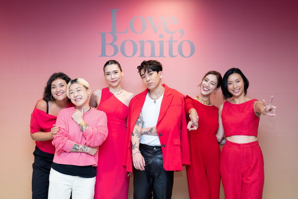 Love Bonito grand opening party in Hong Kong 
Saskia Lawaks 
Zoie Lam 
Mengzy 
Tyson Yoshi 
Grace Chan 
Chankalun 