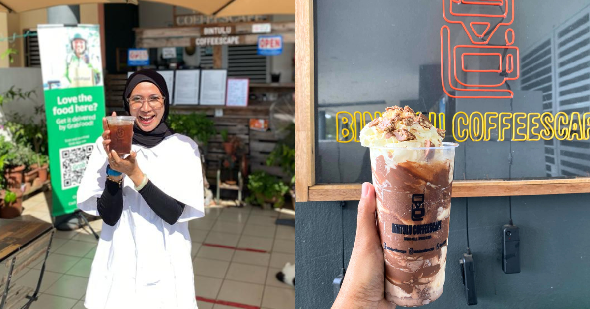 She used to travel 2+ hrs to get a frappe, now others do the same for her drinks in Bintulu