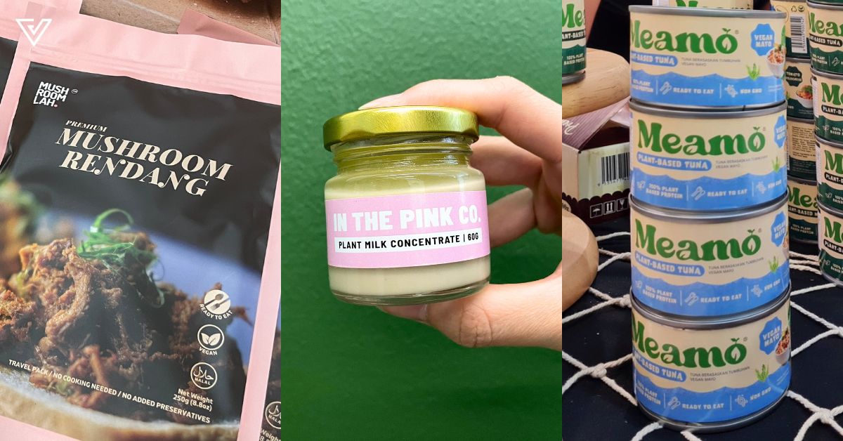 12 interesting M’sian plant-based brands we spotted at this local vegan & vegetarian fest
