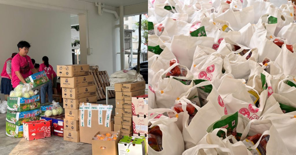 foodpanda Singapore pau-pau breakfast club food distribution drive 