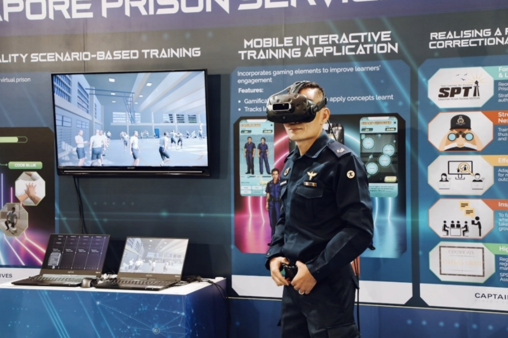 Singapore Prison Service VR training