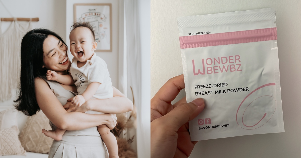 Wonderbewbz freeze-dried breast milk