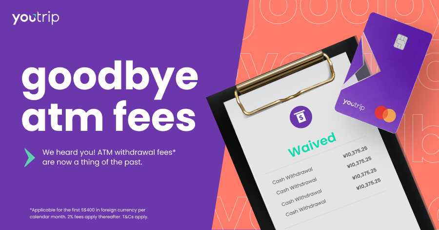 YouTrip ATM withdrawal fees