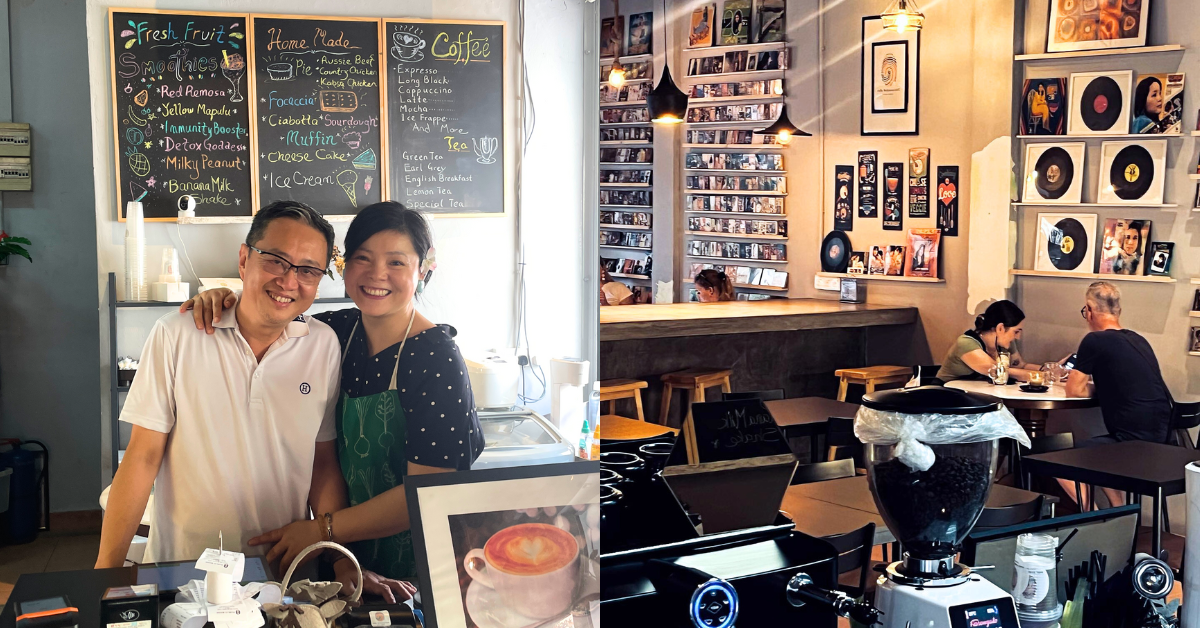 They flipped a 70+ Y/O record store into a KL cafe that still preserves its musical history