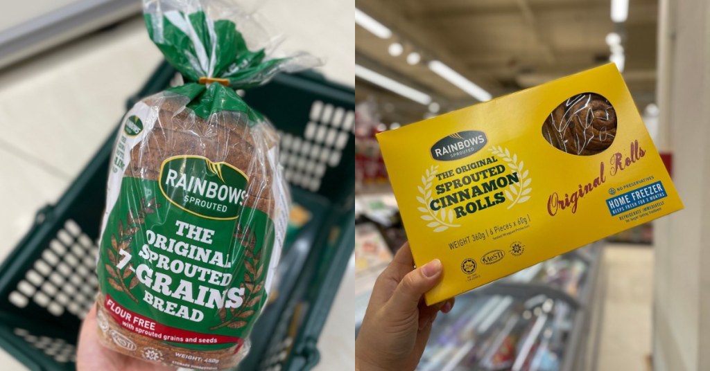 Rainbows Sprouted bread brand malaysia 006