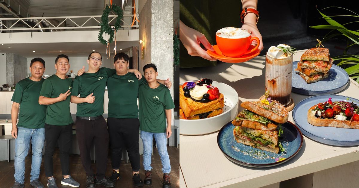 Yolk, cafetería malasia con brunch abierta todo el día en George Town, Penang