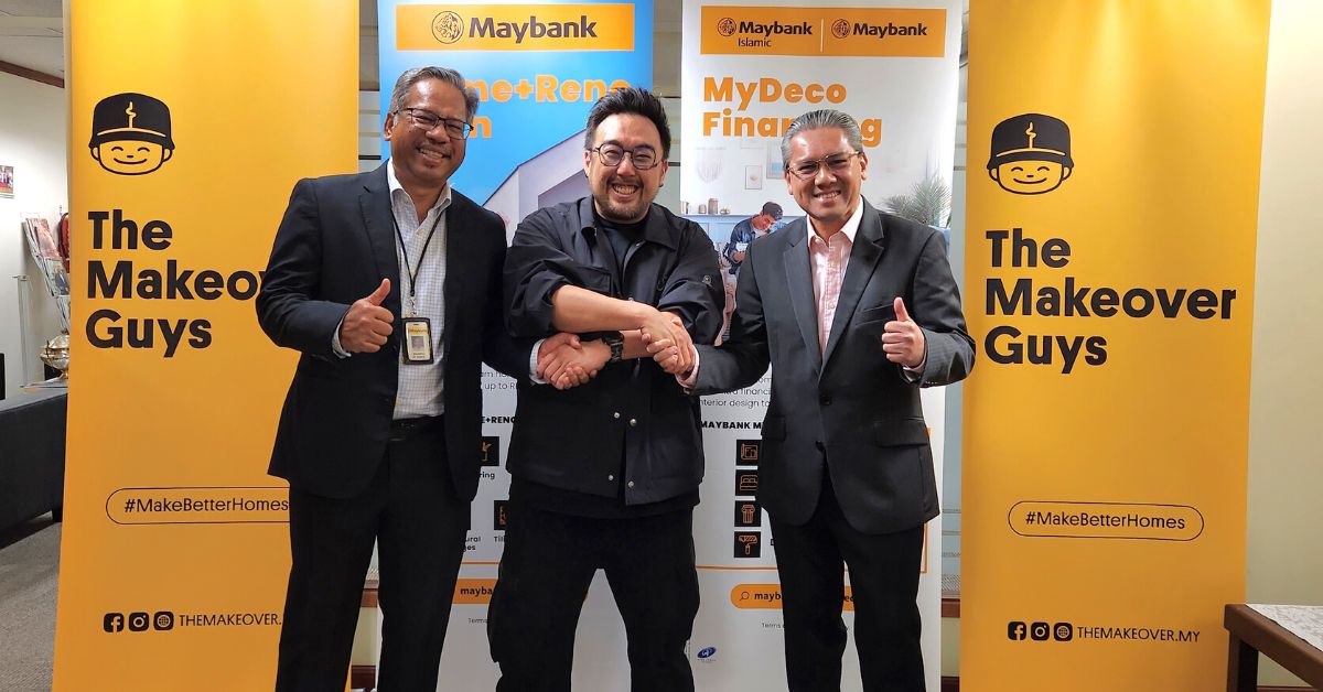 Maybank & The Makeover Guys lanzan una campaña de renovación de viviendas
