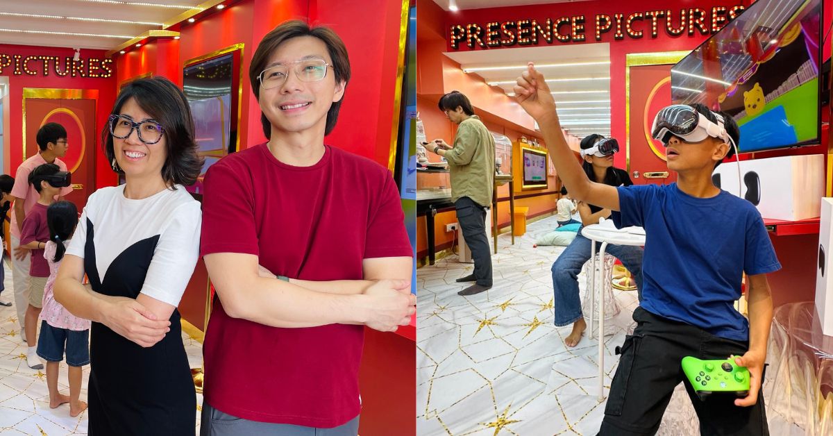 Presence Pictures, escuela de programación en Singapur con Apple Vision Pro