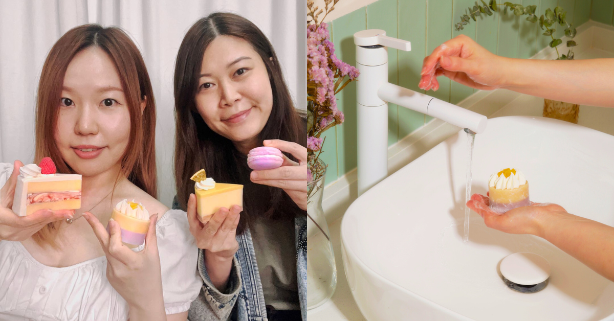 They found accidental success making cake-shaped soaps, clients include S’porean gov
