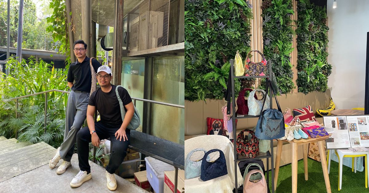 These M’sian men started a fashion house turning old clothes into one-of-a-kind bags