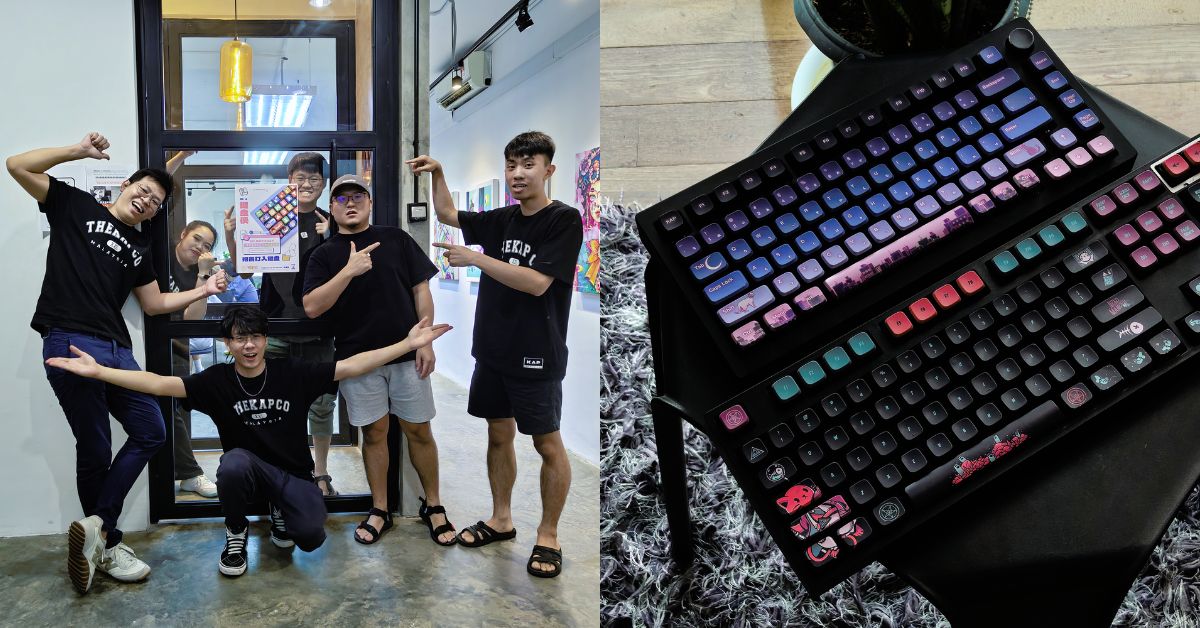 La startup malaya KapCo fabrica teclados mecánicos a medida