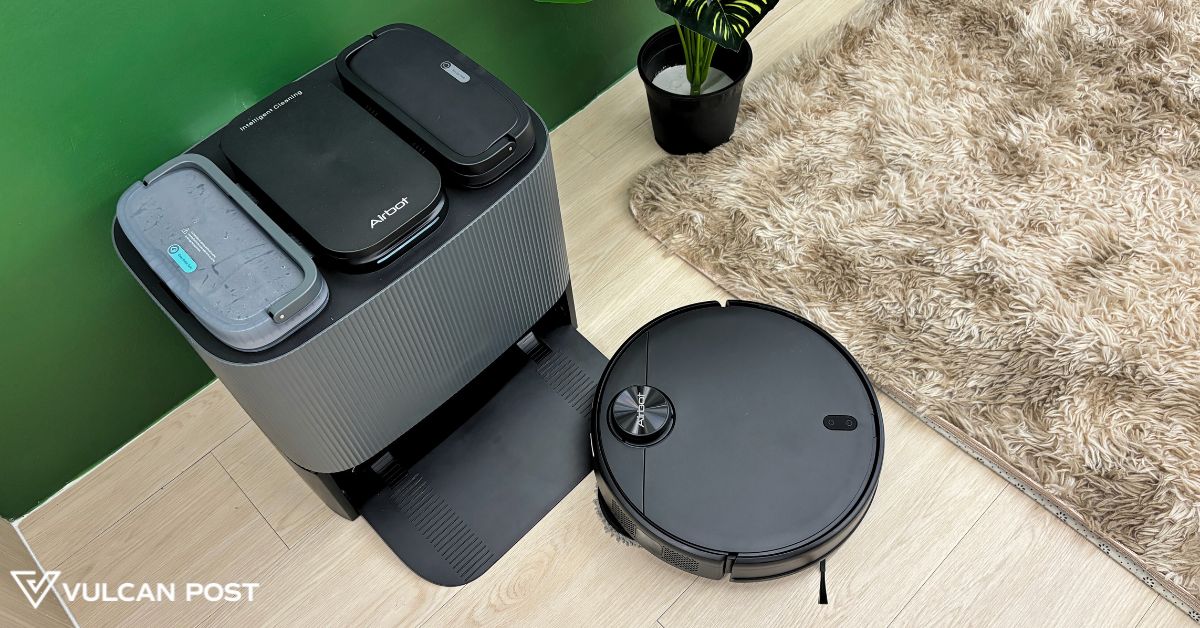 Airbot’s new self-cleaning robot vacuum boasts 3 promising features, we test each one out