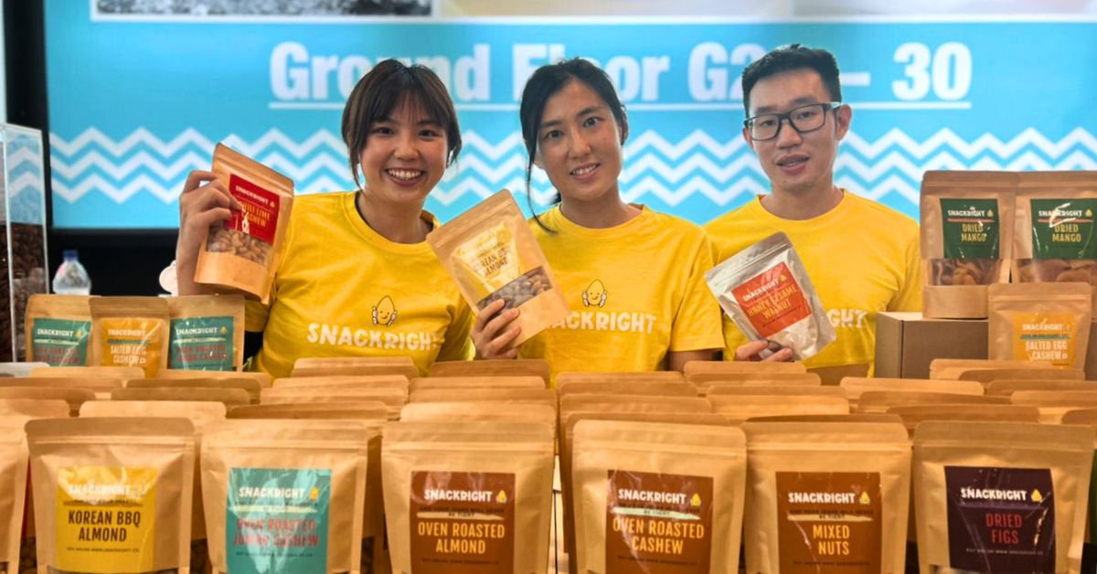Bored of bland healthy snacks, this M’sian trio is spicing it up with Asian-flavoured nuts