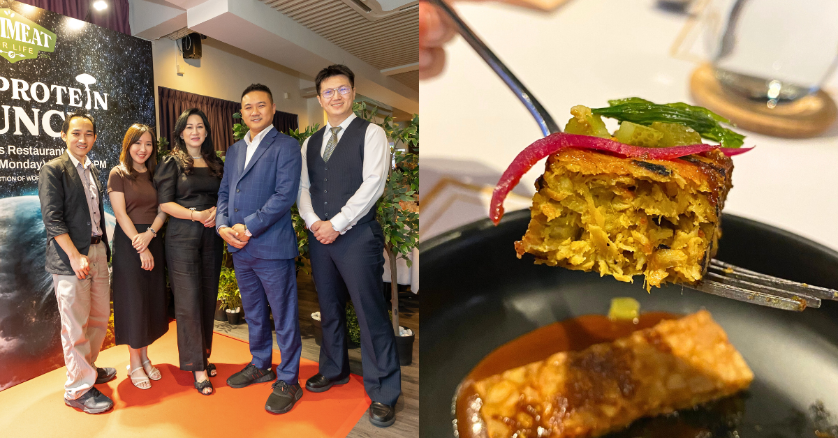 M’sian biotech company debuts new fungus protein, we tried it in a 6-course meal