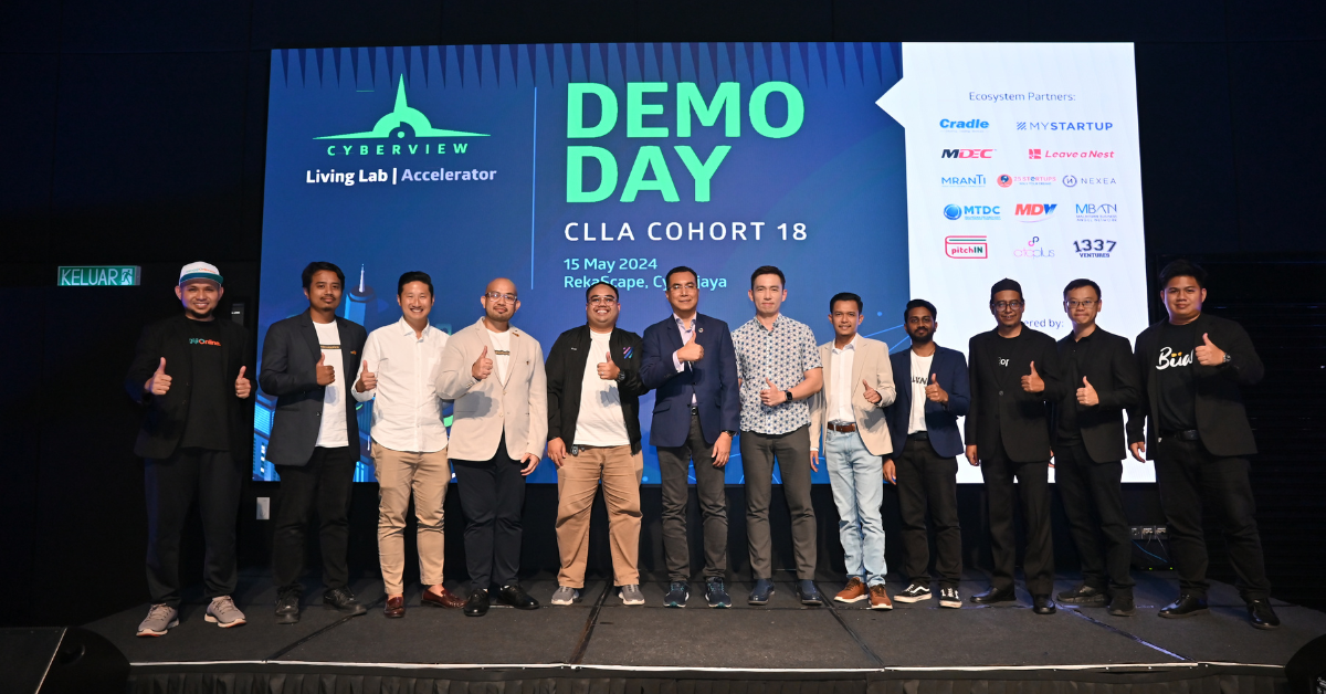 Meet the 7 M’sian startups who made it onto Cyberview Living Lab Accelerator’s 18th cohort