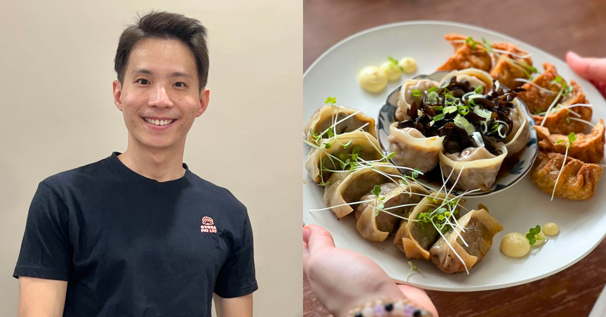 This M’sian actor started a dumpling brand with unique flavours like bak kut teh & pad krapao