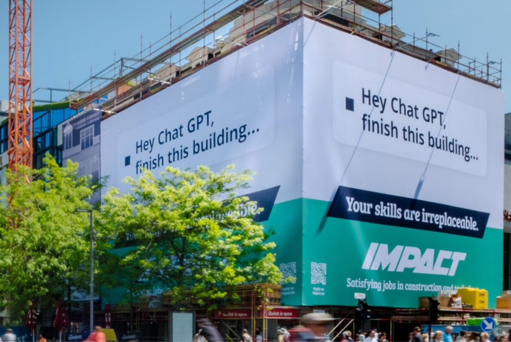 IMPACT jobs ChatGPT advertisement