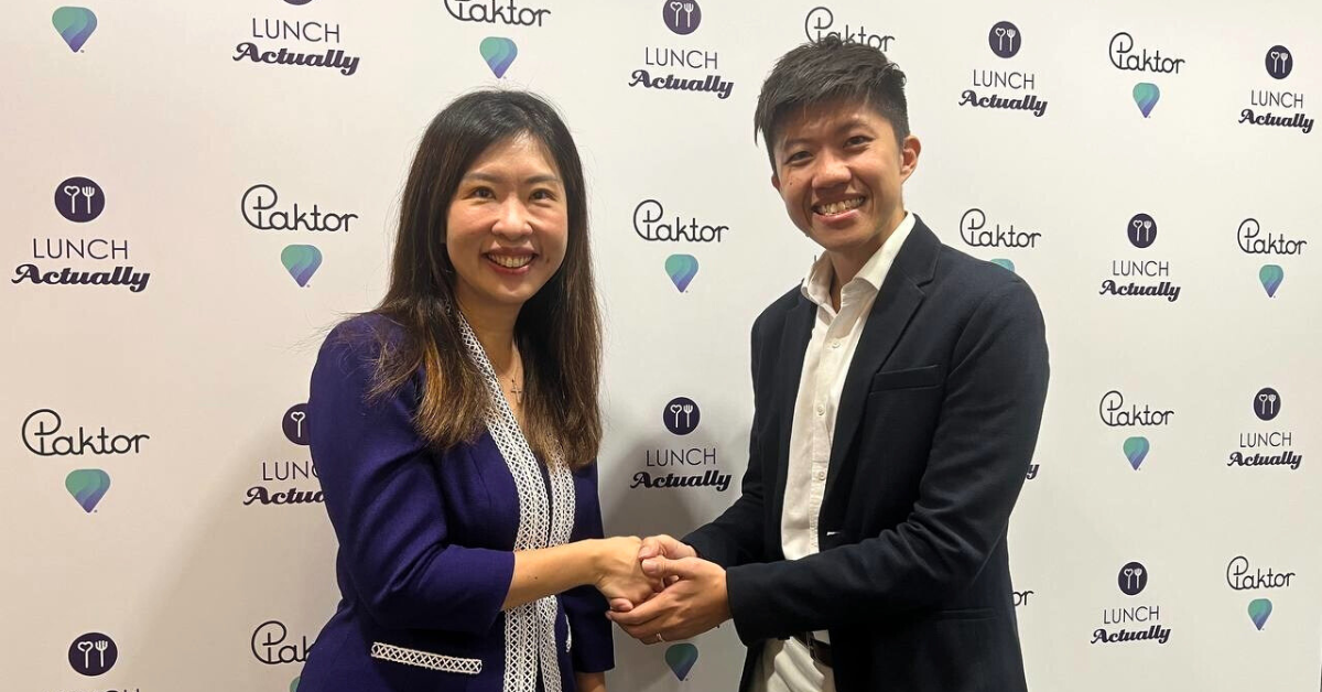 It’s a match: Singapore’s Lunch Actually and Paktor merge to expand pool of potential suitors