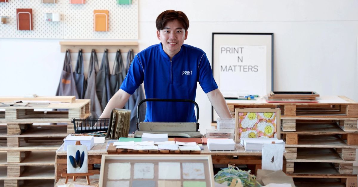 Print N Matters, empresa de reciclaje de residuos de papel en Singapur