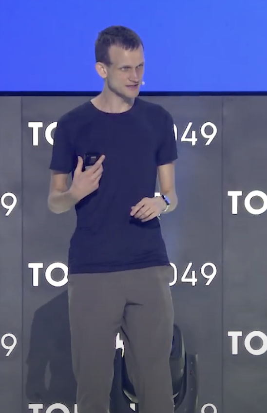 Vitalik Buterin Ethereum co-founder TOKEN2049