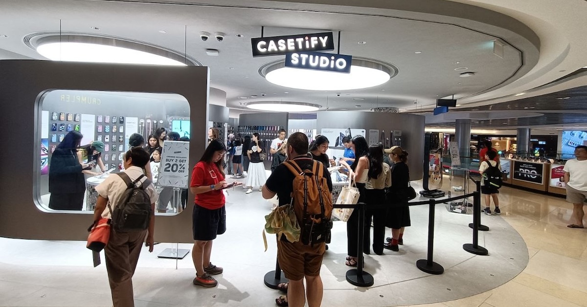 CASETiFY abre su primera tienda independiente en Singapur en ION Orchard