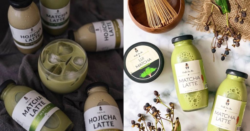 Craft Tea Fox Bottled Matcha Latte