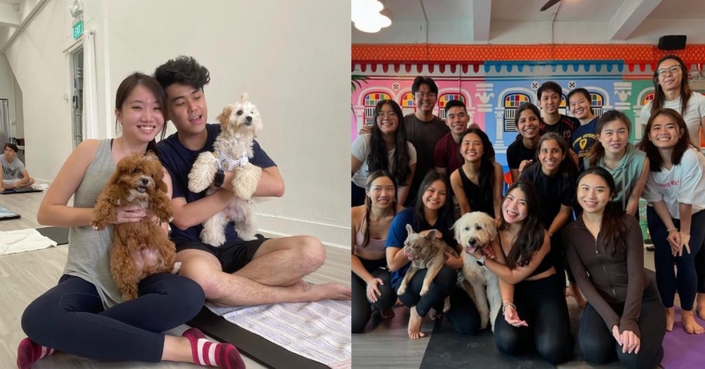 puppy yoga singapore