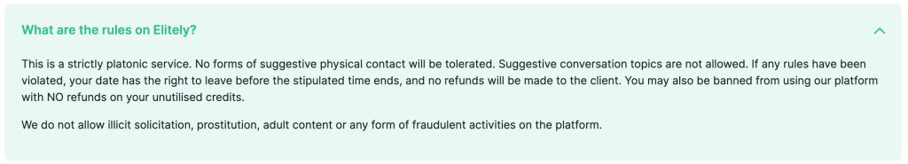 elitely social terms and conditions