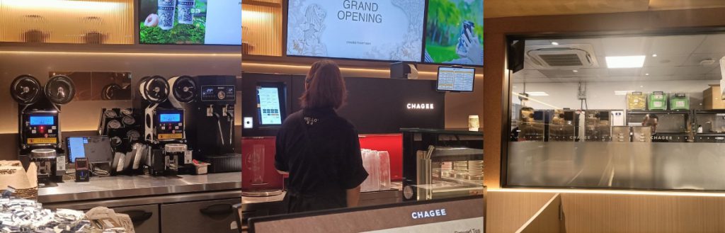 chagee singapore nus store setup