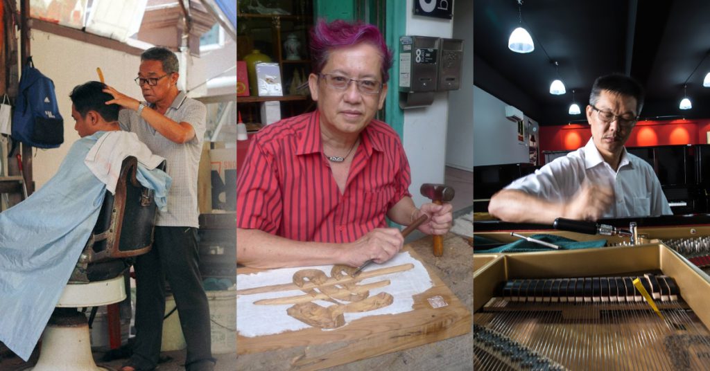 singapore lesser known dying trades