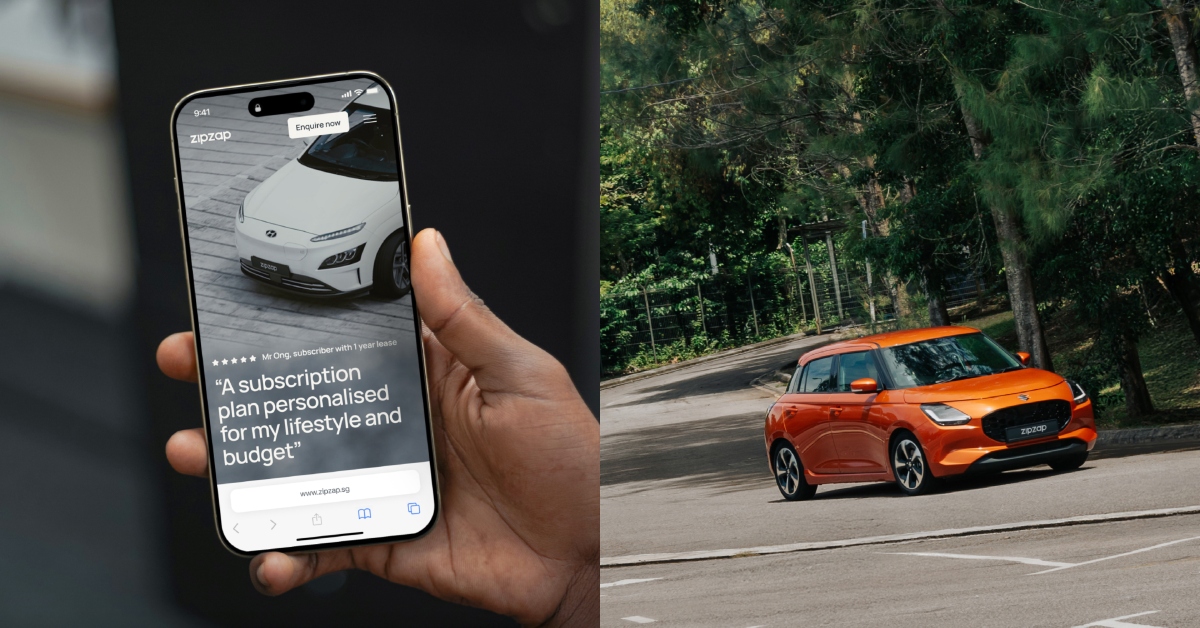 From GetGo’s team, here’s ZipZap: S’pore’s new subscription-based car ownership platform