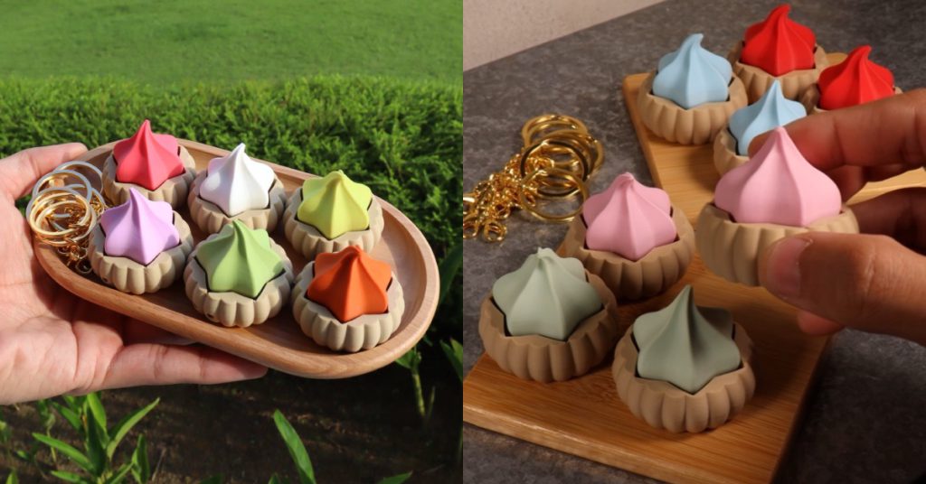This Singaporean 3D prints fidget toys impressed by native snacks 1 Figgy Wiggy