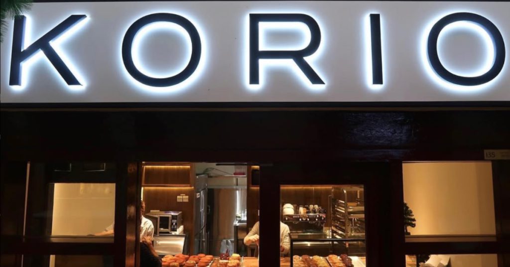 KORIO's first outlet at Far East Square.