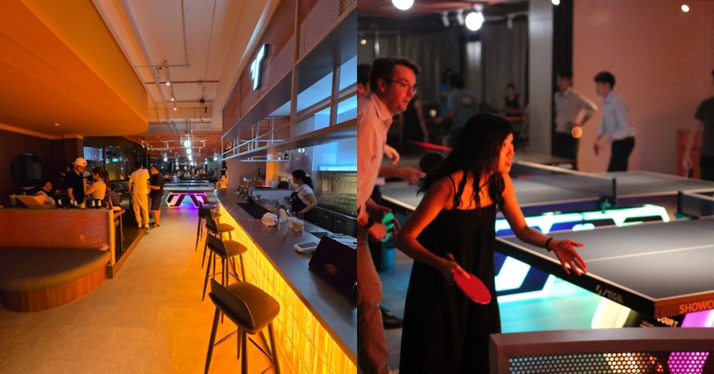 The interior of TopTable.