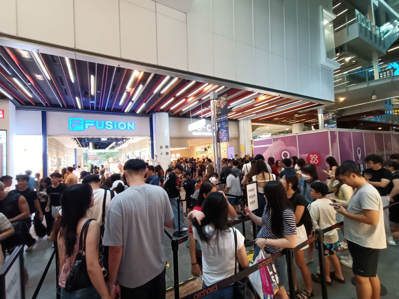 crowd at yo-chi singapore