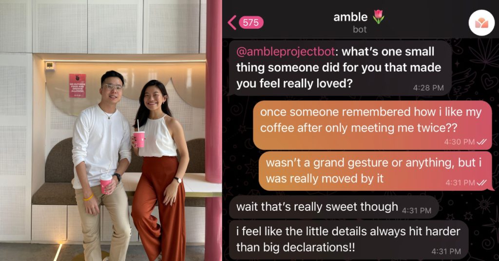 amble founders and telegram chatbot